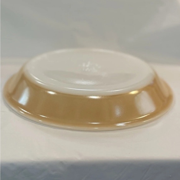 Anchor Hocking Other - Vintage Peach Luster Ware Anchor Hocking Fire King Pie Pan Plate 9" #460